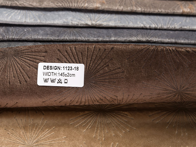 Kain beludru perunggu modis untuk pakaian, aksesori, dan dekorasi rumah