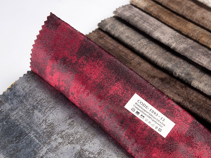 Kain beludru laminasi berkualitas premium, tekstur halus dan berkilau