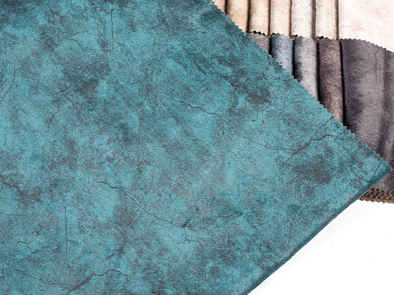 Kain beludru laminasi mewah mewah, lembut dan tahan lama, berbagai warna