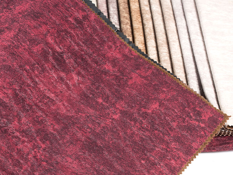 Kain beludru laminasi laminasi cetak mewah untuk pelapis dan dekorasi rumah