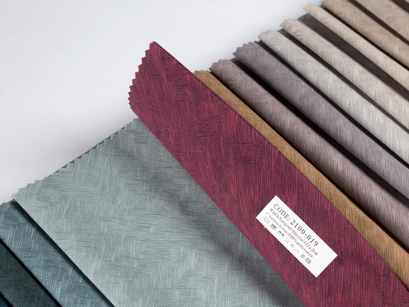 Kain laminasi beludru cetak premium: pola yang semarak, tekstur lembut