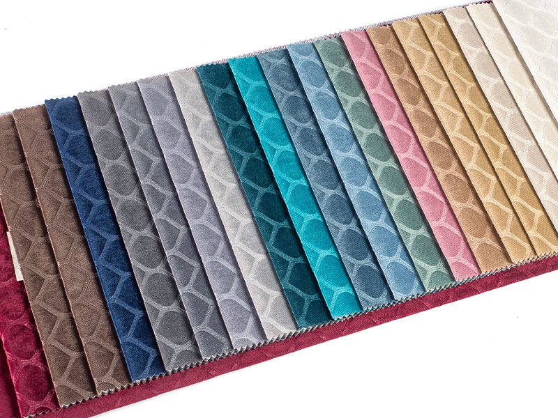 Kain beludru berkualitas tinggi yang dicelup tinggi untuk dekorasi rumah