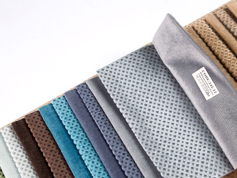 Kain bulu jacquard mewah untuk dekorasi rumah