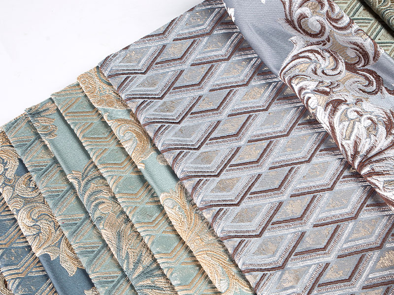Kain Jacquard Benang Diselupkan - Sempurna untuk Pelapis dan Gorden