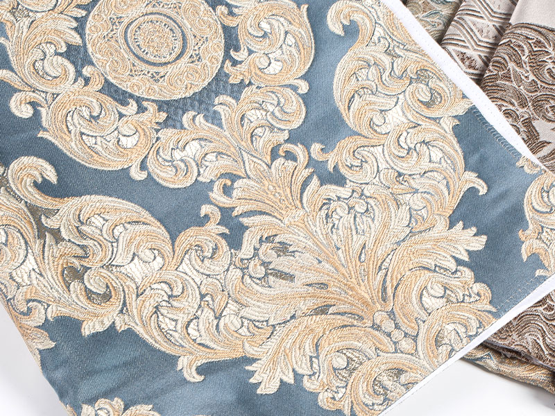 Kain Jacquard Benang Diselupkan - Sempurna untuk Pelapis dan Gorden
