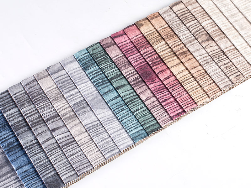Kain beludru laminasi emboss cetak yang semarak - tambahkan semburat warna ke kreasi Anda