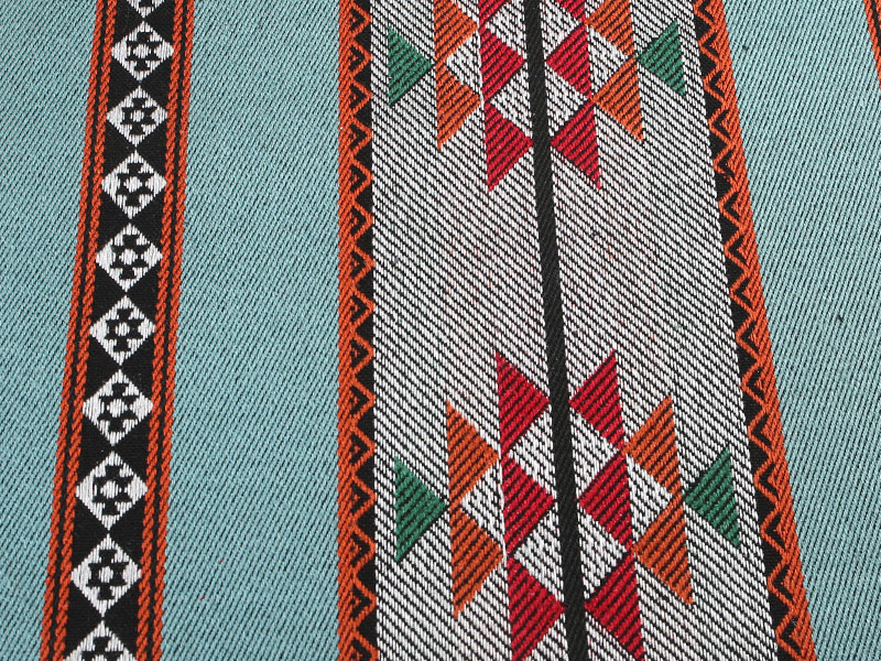 Kain tenda anyaman warna rajutan bernapas