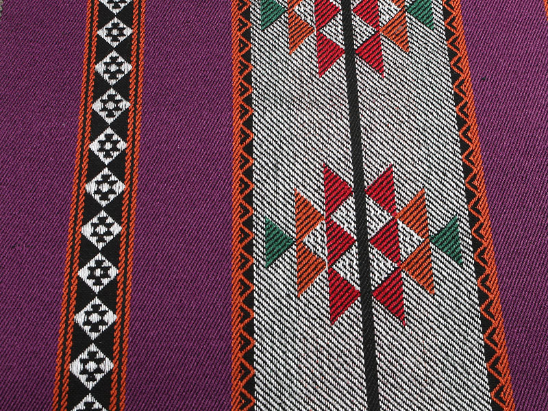 Kain tenda anyaman warna rajutan bernapas