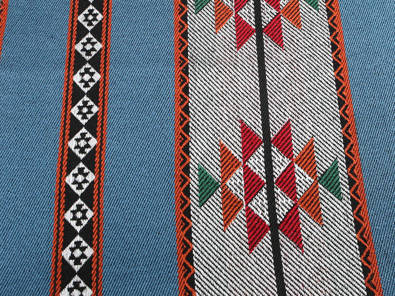 Kain tenda anyaman warna rajutan bernapas