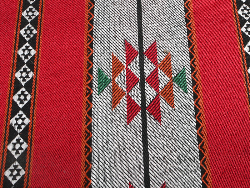 Kain tenda anyaman warna rajutan bernapas