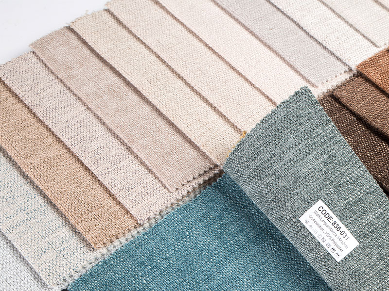 Kain chenille polos yang lembut dan mewah untuk penutup sofa dan lemparan