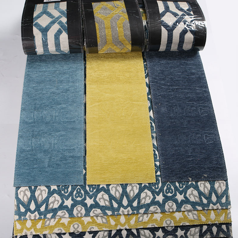 Kain pelapis jacquard chenille