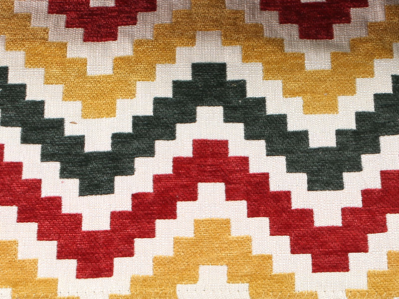 Pola bunga jacquard chenille tirai sofa kain pelapis mdn975