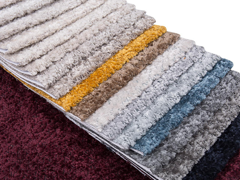 250 - 520GSM Kain pelapis warna chenille solid