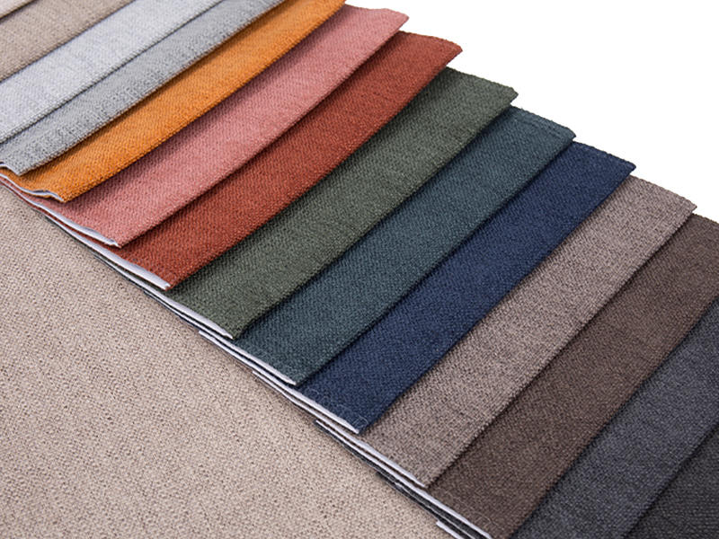 250 - 520GSM Kain pelapis warna chenille solid