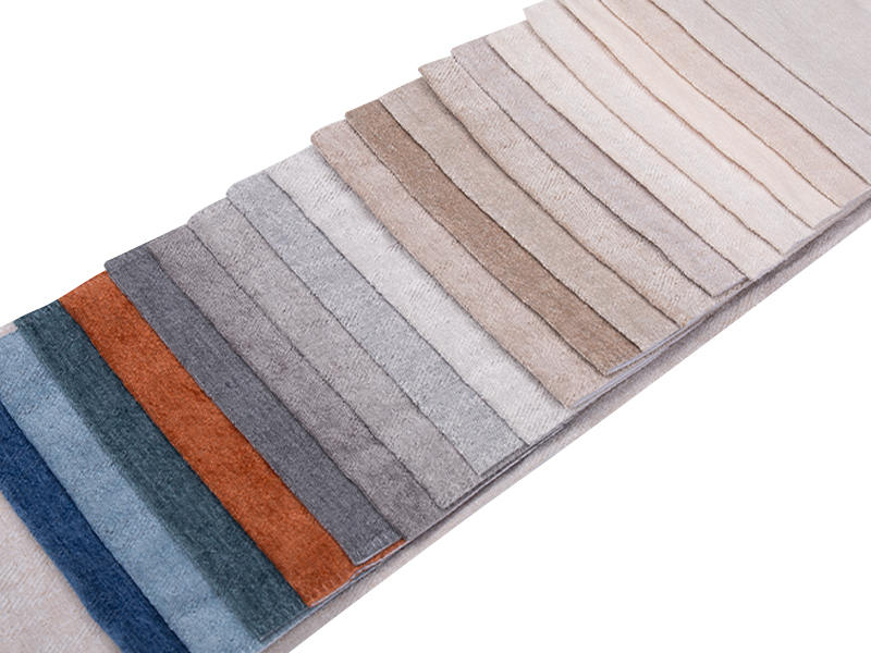 250 - 520GSM Kain pelapis warna chenille solid