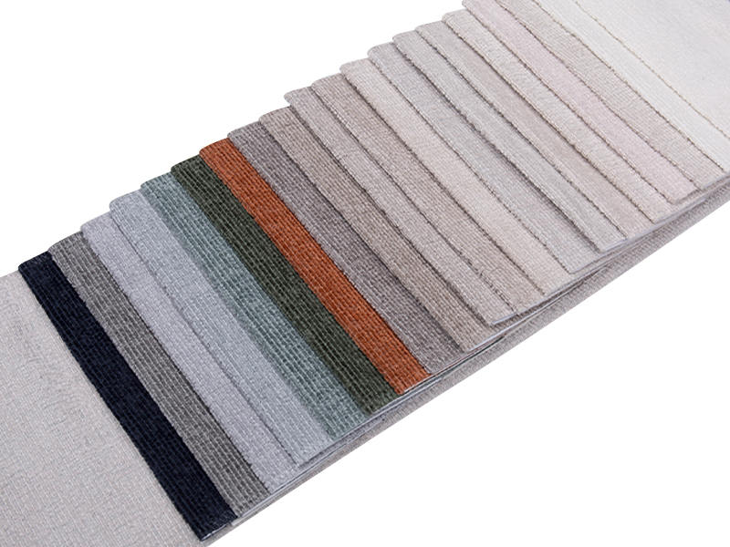 250 - 520GSM Kain pelapis warna chenille solid