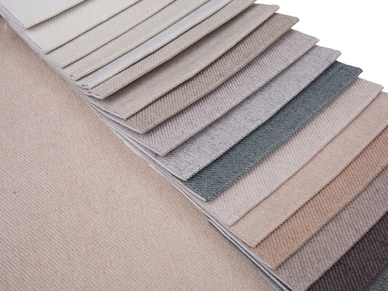 250 - 520GSM Kain pelapis warna chenille solid