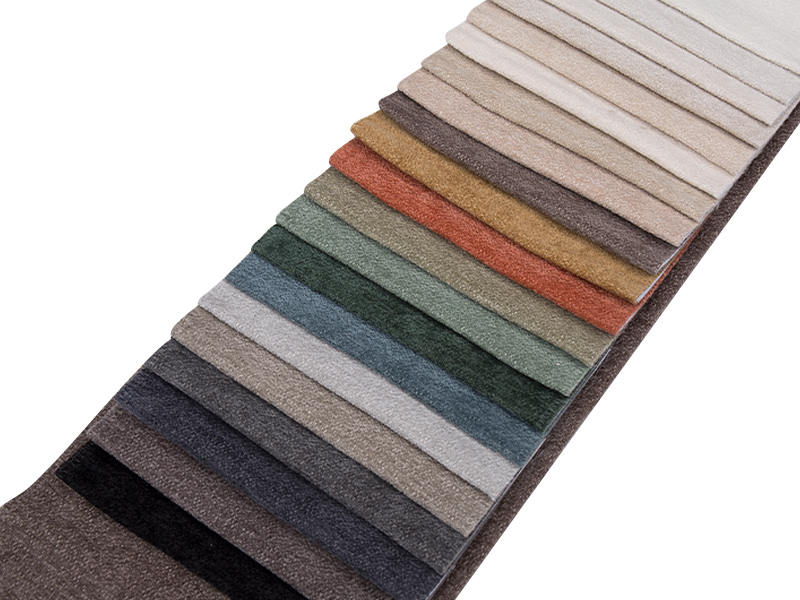 250 - 520GSM Kain pelapis warna chenille solid