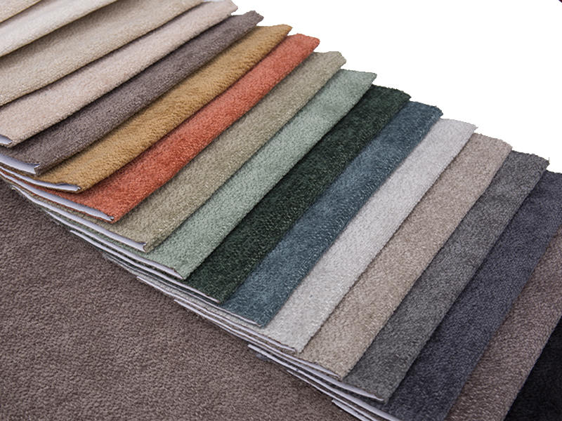 250 - 520GSM Kain pelapis warna chenille solid