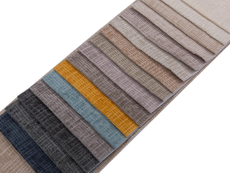 250 - 520GSM Kain pelapis warna chenille solid