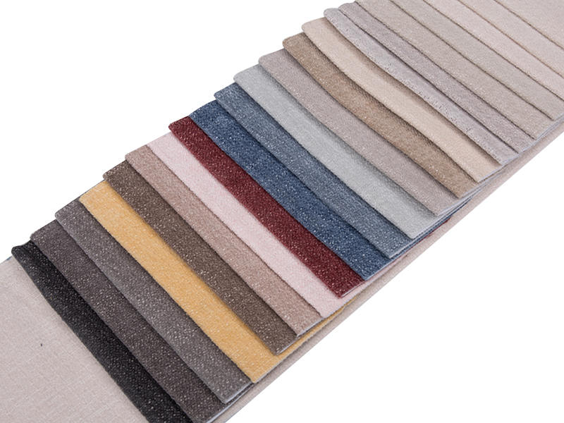 250 - 520GSM Kain pelapis warna chenille solid