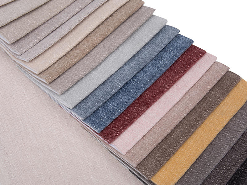 250 - 520GSM Kain pelapis warna chenille solid