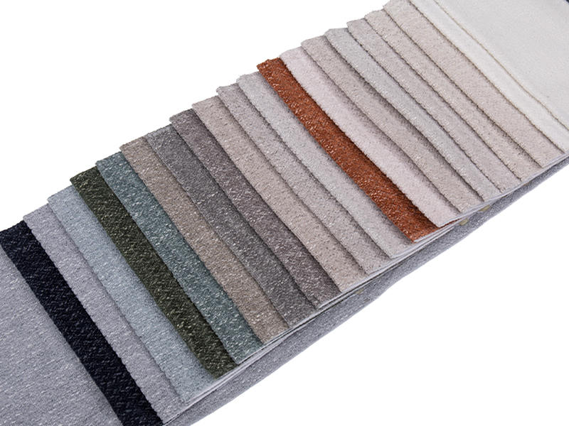 250 - 520GSM Kain pelapis warna chenille solid