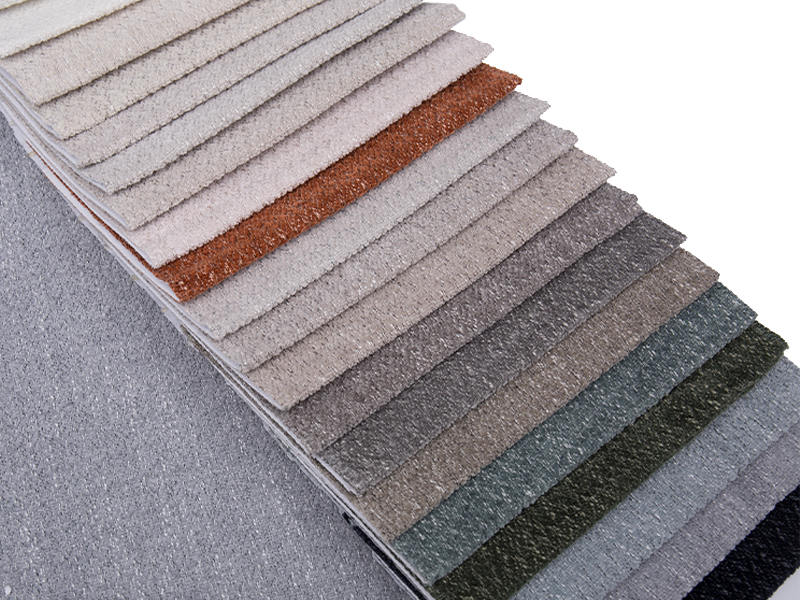 250 - 520GSM Kain pelapis warna chenille solid