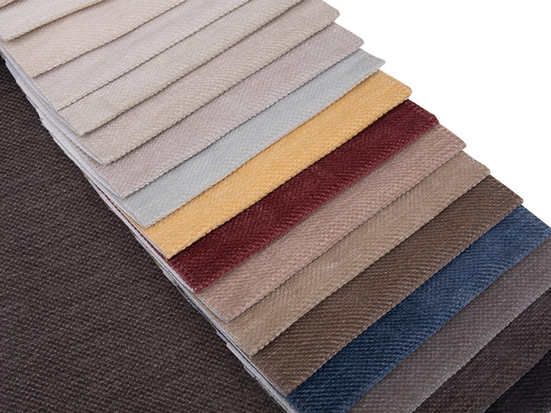 250 - 520GSM Kain pelapis warna chenille solid