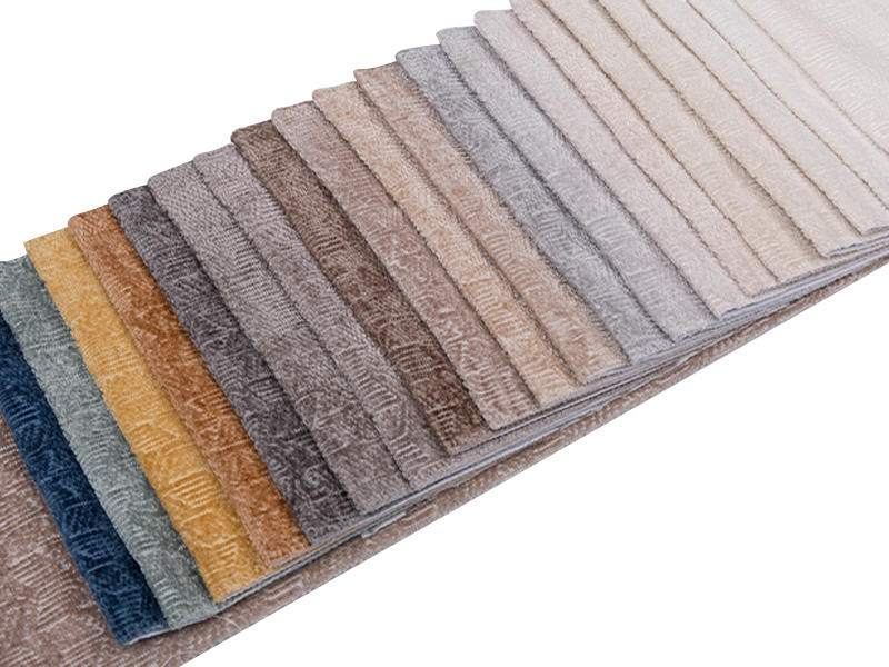 250 - 520GSM Kain pelapis warna chenille solid