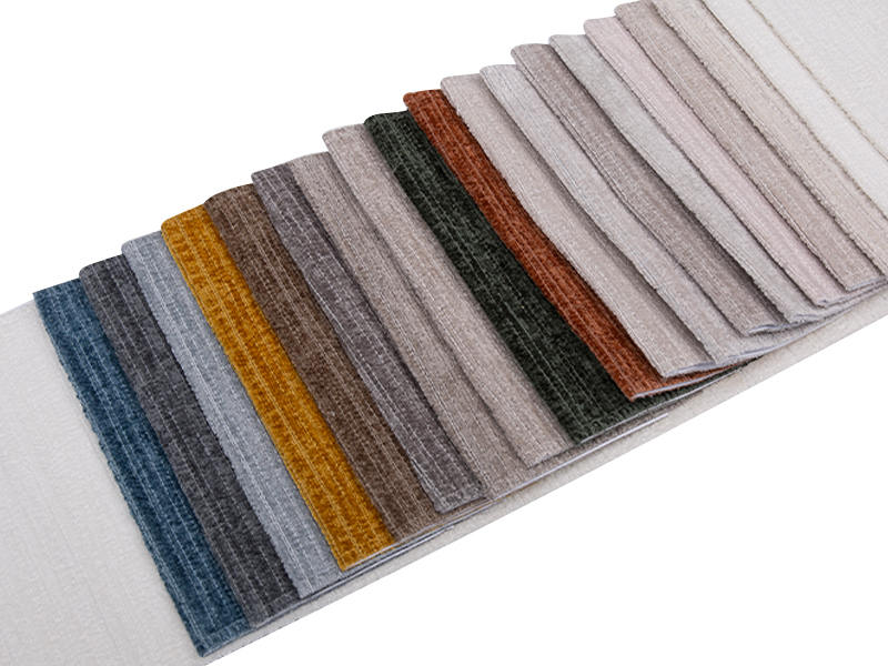 250 - 520GSM Kain pelapis warna chenille solid