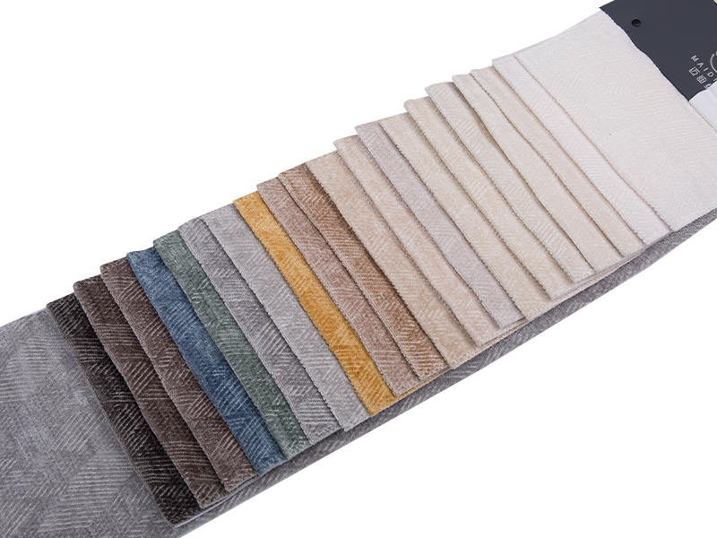 250 - 520GSM Kain pelapis warna chenille solid