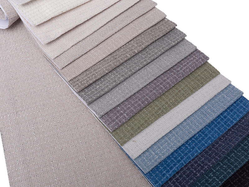250 - 520GSM Kain pelapis warna chenille solid