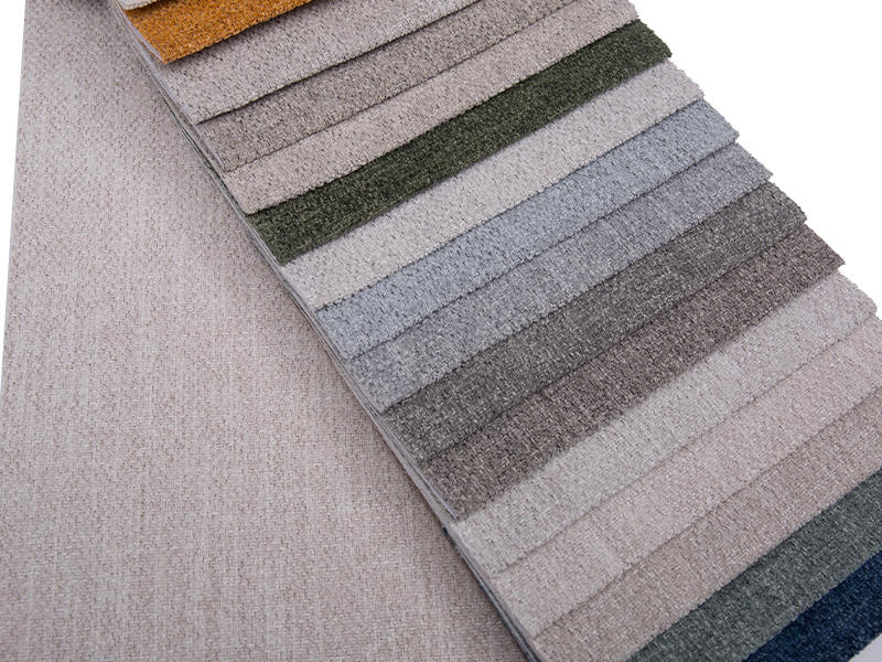 250 - 520GSM Kain pelapis warna chenille solid